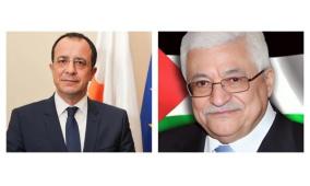 اتصال هاتفي بين الرئيس عباس ونظيره القبرصي