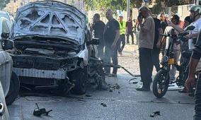 مقتل 3 أشخاص في جريمتي إطلاق نار وتفجير مركبة في يافا وقلنسوة