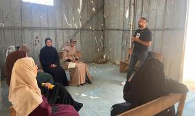 جمعية المرأة العاملة تعزز المشاركة السياسية للنساء بورشة تدريبية في دير البلح