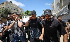 غزة: استشهاد مواطن بقصف على حي الزيتون وانتشال شهيدين من بيت لاهيا