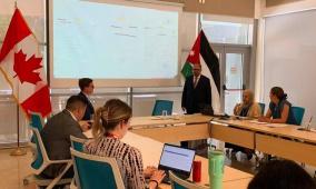 القاضي د. ماهر خضير يقدّم إحاطة متخصصة لفريق الهجرة في سفارة كندا حول المستندات الشرعية الفلسطينية
