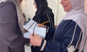 جمعية المرأة العاملة تنفذ تدريبًا حول بناء شبكات الدعم المجتمعية للنساء في الخضر جنوب بيت لحم