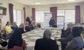 جمعية المرأة العاملة للتنمية تنظم تدريبًا حول بناء شبكات الدعم المجتمعية للنساء في دار صلاح