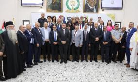 وزير الداخلية يتفقد محافظة بيت لحم ويوقع اتفاقية لتعزيز قدرات الدفاع المدني