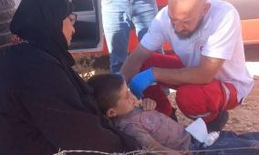 إصابات غالبيتهم نساء وأطفال في هجوم للمستوطنين بمسافر يطا