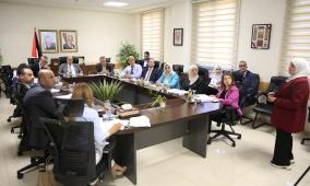 مجلس إدارة المدرسة الوطنية الفلسطينية للإدارة يعقد جلسته الثانية لعام 2026