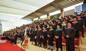 جامعة بيرزيت تحتفي بتخريج طلبة كليتي الهندسة والتكنولوجيا والفنون والموسيقى والتصميم