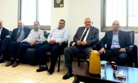 كهرباء طوباس تبحث مع وزير الحكم المحلي ملف ديون المجالس المحلية