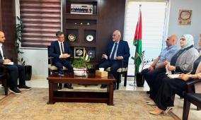 سليمية يبحث مع منظمة العمل الدولية تعزيز التعاون لتنفيذ مشاريع زراعية مستدامة