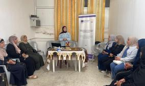 جمعية المرأة العاملة الفلسطينية للتنمية تنفذ تدريبًا لتعزيز المواطنة وبناء المبادرات المجتمعية لعضوات مجلس الظل في ترقوميا