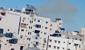 إصابات في قصف الاحتلال على مخيم النصيرات وحي الرمال بغزة