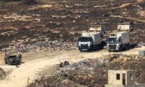 الاحتلال ومستوطنوه يستولون على مركبتي جمع نفايات في بيتا جنوب نابلس