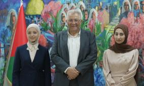 صاحبتا المرتبة الأولى على فلسطين تختاران الطب البشري في جامعة القدس