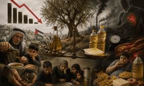 أرقام رسمية صادمة: استهلاك الفلسطيني لزيت الزيتون يتراجع إلى الثلث
