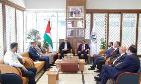 وفد من نقابة المهندسين يزور الجامعة العربية الأمريكية لبحث تعزيز التعاون المشترك