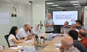 الاتحاد العام للصناعات الفلسطينية ينفذ ورشة عمل متخصصة حول السلامة العامة وكود الحرائق والبناء للمنشآت الصناعية