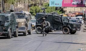 العدوان على قلنديا: 16 مصابا وهدم واعتقالات وتخريب للممتلكات