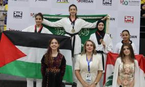 فضيتان وبرونزية لفلسطين في ثاني أيام بطولة الحسن الدولية للتايكواندو
