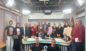 شملت شبكة راية.. زيارة ميدانية لطلبة وخريجي خضوري ضمن مشروع "مسارات إعلامية"