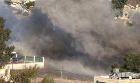 الاحتلال يفجر منزل الشهيد فاروق رمضان في تل جنوب غرب نابلس