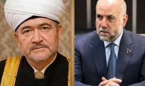 الهباش ومفتي روسيا يبحثان تصاعد العدوان الإسرائيلي على الشعب الفلسطيني
