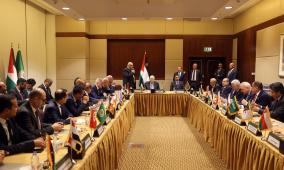 الرئيس عباس يستقبل السفراء العرب المعتمدين لدى تركيا
