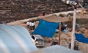 بالفيديو: مستوطنون يواصلون حصار منزل في قصرة جنوب نابلس لليوم الرابع