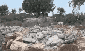 مستوطنون يشرعون بإقامة خيمة في منطقة الظهور شمال غرب سلفيت