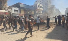 3 شهداء ومصابون جرّاء استهداف الاحتلال مركبة في مدينة غزة