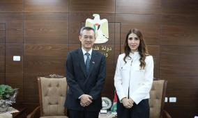 وزيرة العمل ترحب بالسفير الصيني وتستعرض جهود مواجهة تحديات التشغيل