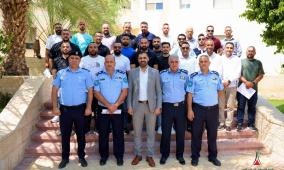 الاتحاد الفلسطيني لشركات التأمين وإدارة المرور في الشرطة الفلسطينية تنظمان  ورشة تدريبية حول أساسيات حوادث الطرق 