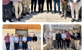 مصلحة مياه محافظة القدس والهيئات المحلية في حزما وكفر عقب وجبع تعزز التنسيق لمعالجة التحديات المائية