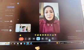 نادي الاعلاميات ينظم  جلسة للاستماع لتجربة الصحافية ربا العجرمي