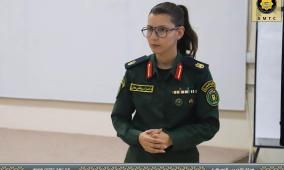 هيئة التدريب العسكري تنظم محاضرة حول «التخطيط الاستراتيجي والموازنات لقوى الأمن» لمنتسبي دورة تأهيل ضباط 38 و39