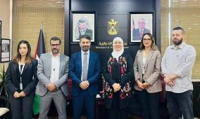 غنام تلتقي مدير عام مؤسسة "REFORM" وتطلع على برامجها ومشاريعها