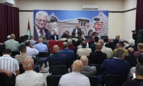 سليمية يزور محافظة جنين ويلتقي محافظها ويعقد لقاءً موسعاً في مقر المحافظة