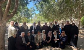 جمعية المرأة العاملة تنظم لقاءً لتبادل الخبرات بين عضوات المجالس المحلية ومجالس الظل بنابلس