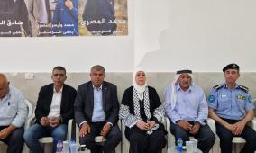 غنام تعزي في المحرر مخلص صوافطة وتؤكد: الاحتلال يتحمل مسؤولية الجرائم بحق أسـرانا