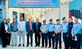 إدارة مؤسسة ياسر عرفات تزور مركز إصلاح وتأهيل رام الله