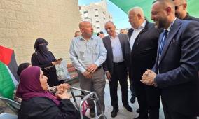 بالصور| وزير الداخلية يزور الأسبوع الطبي المجاني في يومه الأخير ويعقد لقاءً أمنياً في جنين