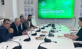 جامعة القدس تبحث التعاون مع جامعة إنوبوليس الروسية في مجالات الذكاء الاصطناعي والابتكار