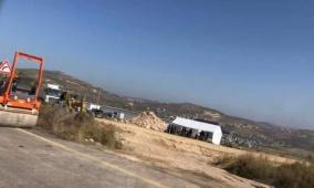 مستوطنون يقيمون بؤرة جديدة على أراضي جبع جنوب جنين