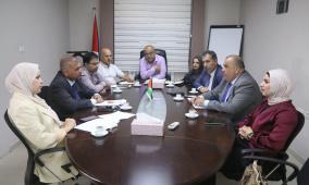  أبو حرب ومرار يبحثان تعزيز التعاون بين الإحصاء والهيئة الوطنية للتعليم والتدريب المهني والتقني