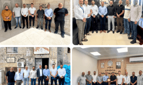 مصلحة مياه محافظة القدس وعدة بلديات توحّد جهودها لتعزيز استدامة التزويد بالمياه