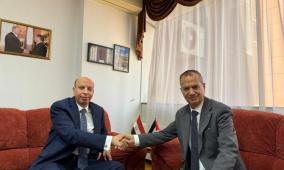 السفير أبوزيد يستقبل نظيره المصري الجديد في كازاخستان لبحث تعزيز التنسيق والتعاون