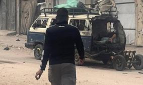  5 شهداء و13 إصابة في قصف الاحتلال مركبة بمدينة غزة