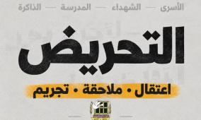 نادي الأسير: الاحتلال يوسّع استخدام "التحريض" كأداة للسيطرة والملاحقة واستهداف الوعي والذاكرة الفلسطينية