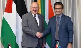 الوزير حجاوي يشيد بمواقف جنوب أفريقيا الداعمة للحقوق الفلسطينية في المحافل الدولية