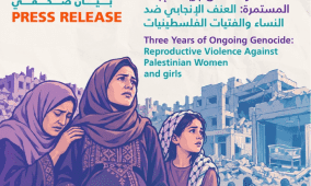 ثلاث سنوات على جريمة الإبادة المستمرة: العنف الإنجابي ضد النساء والفتيات الفلسطينيات