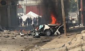 شهيد ومصابون جراء قصف الاحتلال مركبة في حي التفاح شرق مدينة غزة